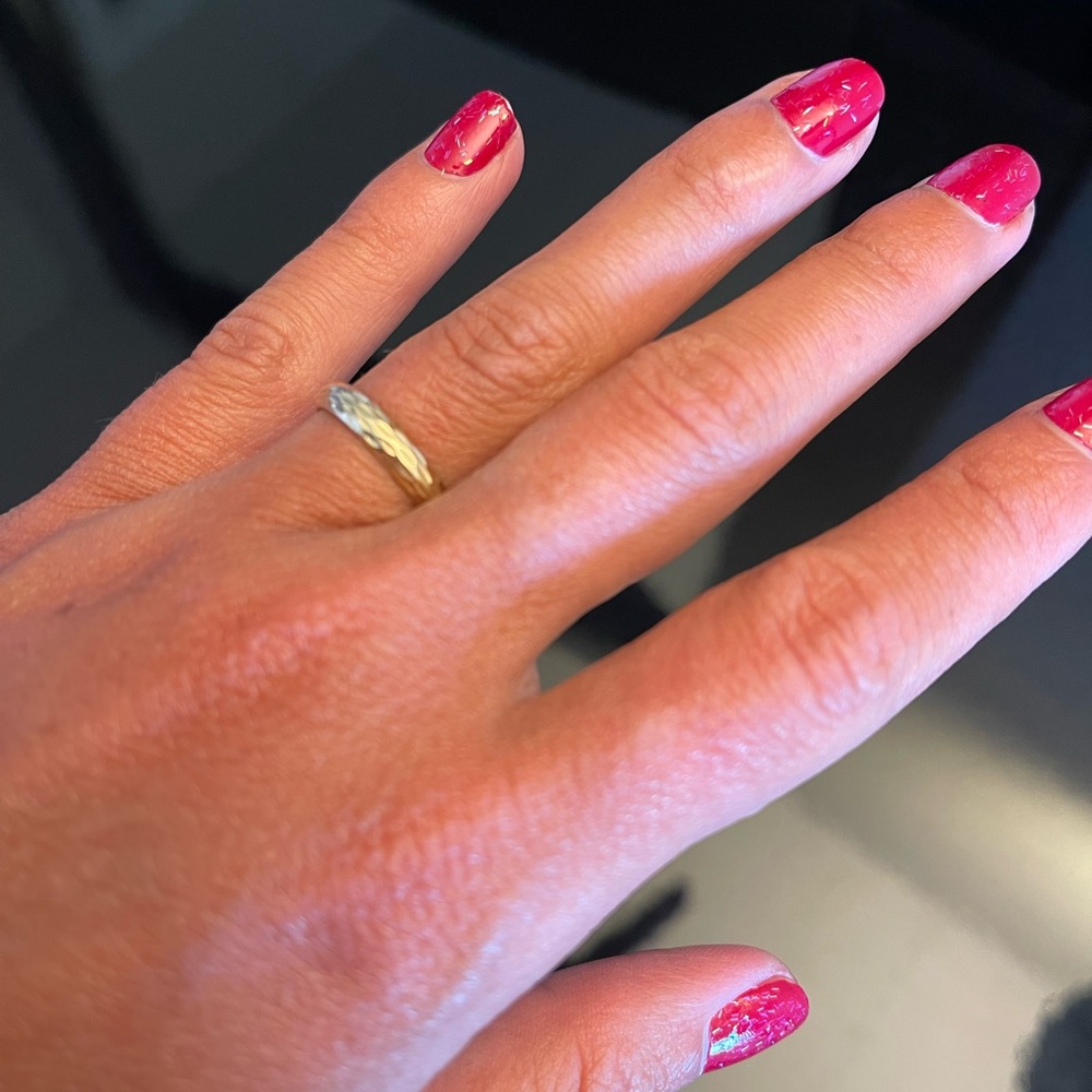 14K Yellow Gold Ring Size 5